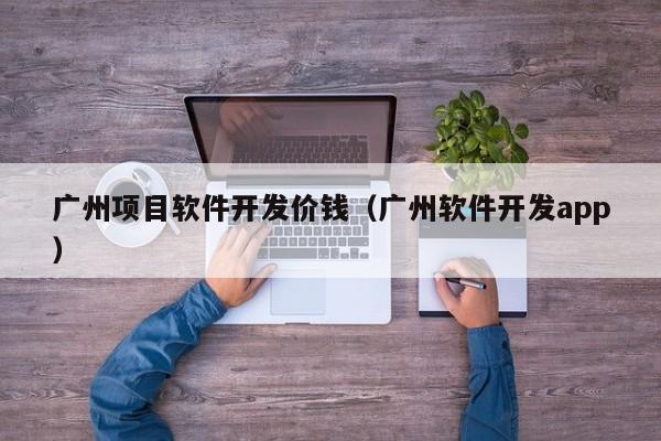 广州项目软件开发价钱（广州软件开发app）
