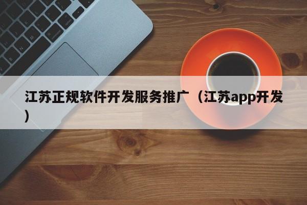 江苏正规软件开发服务推广（江苏app开发）