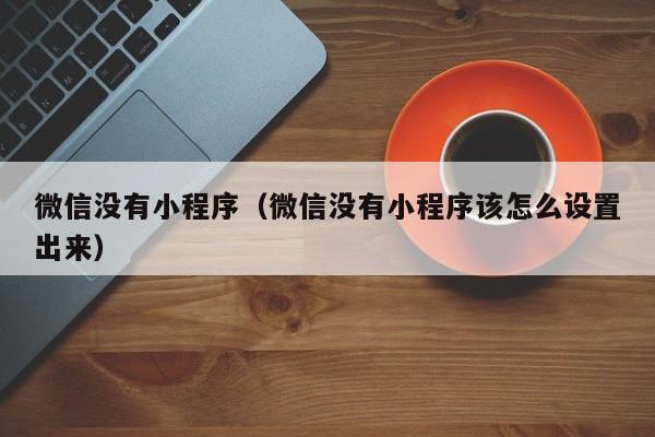 微信没有小程序（微信没有小程序该怎么设置出来）