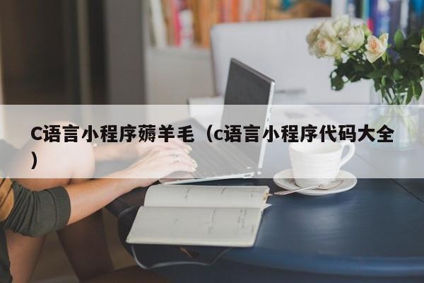 C语言小程序薅羊毛（c语言小程序代码大全）
