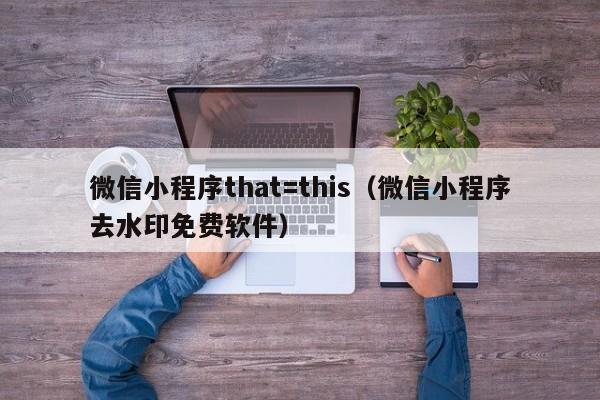 微信小程序that=this(微信小程序去水印免费软件)