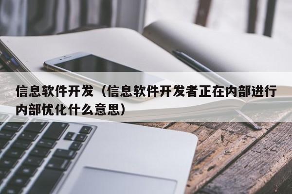 信息软件开发（信息软件开发者正在内部进行内部优化什么意思）