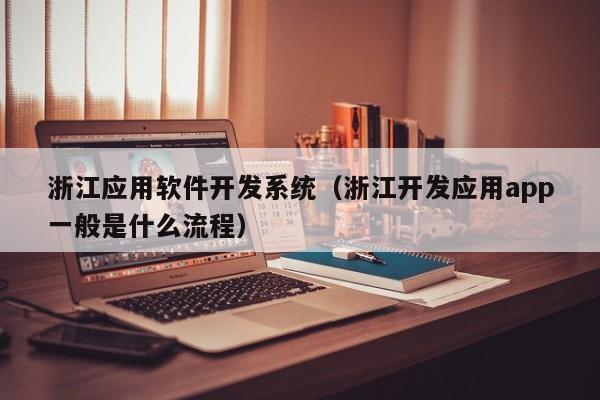 浙江应用软件开发系统（浙江开发应用app一般是什么流程）