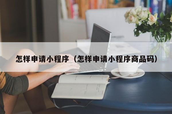 怎样申请小程序（怎样申请小程序商品码）