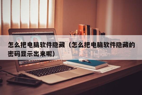 怎么把电脑软件隐藏（怎么把电脑软件隐藏的密码显示出来呢）