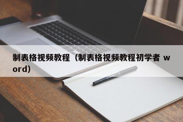 制表格视频教程（制表格视频教程初学者 word）