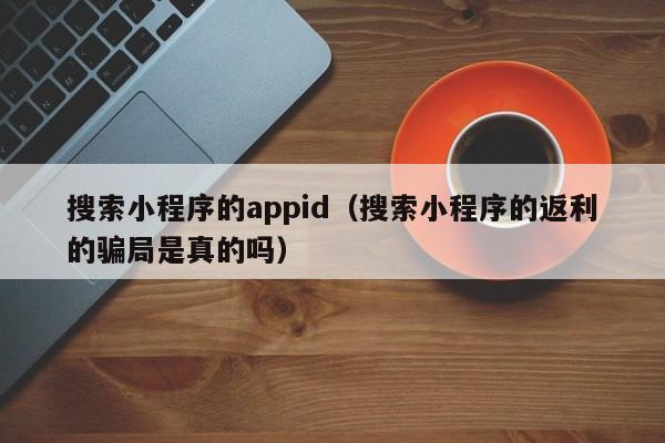 搜索小程序的appid（搜索小程序的返利的骗局是真的吗）