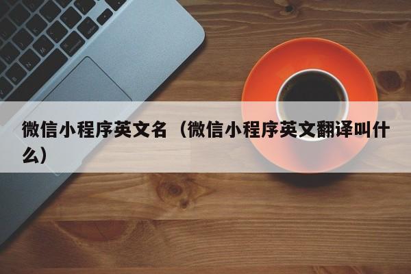 微信小程序英文名（微信小程序英文翻译叫什么）