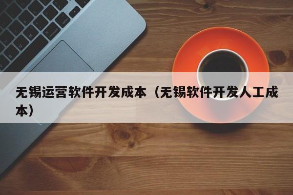 无锡运营软件开发成本（无锡软件开发人工成本）