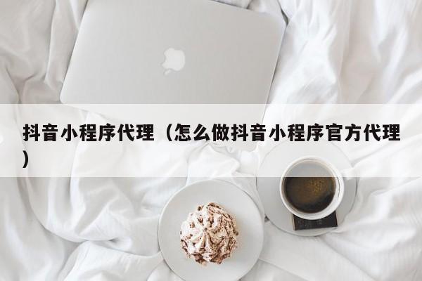 抖音小程序代理（怎么做抖音小程序官方代理）