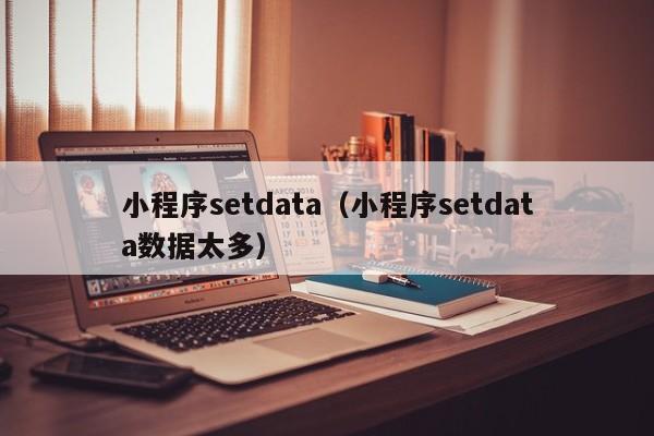 小程序setdata（小程序setdata数据太多）