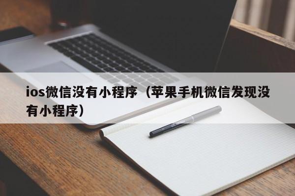 ios微信没有小程序（苹果手机微信发现没有小程序）