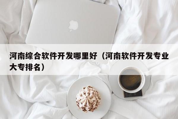 河南综合软件开发哪里好（河南软件开发专业大专排名）