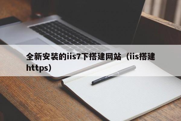 全新安装的iis7下搭建网站（iis搭建https）