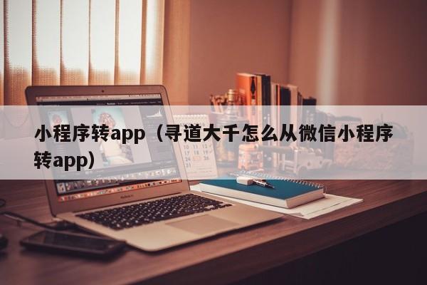 小程序转app（寻道大千怎么从微信小程序转app）