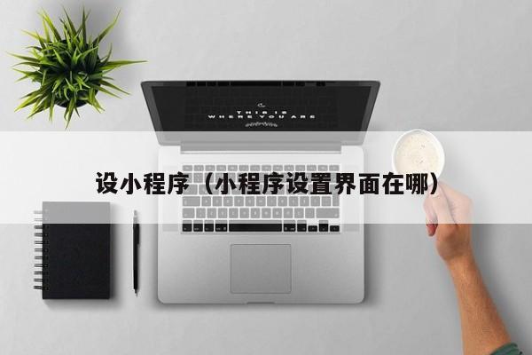 设小程序（小程序设置界面在哪）