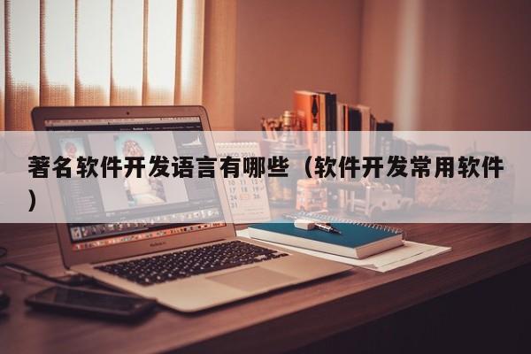 著名软件开发语言有哪些(软件开发常用软件)