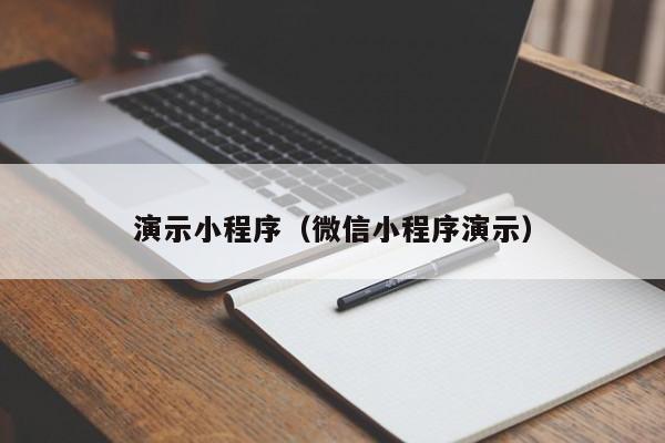 演示小程序（微信小程序演示）