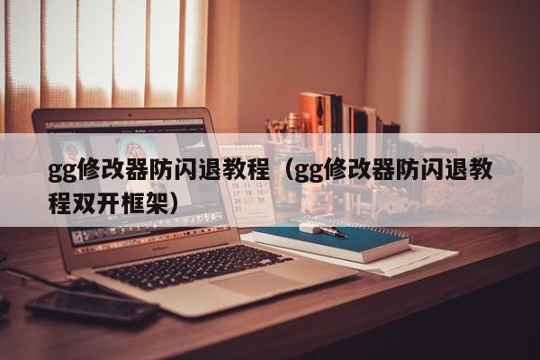 gg修改器防闪退教程（gg修改器防闪退教程双开框架）