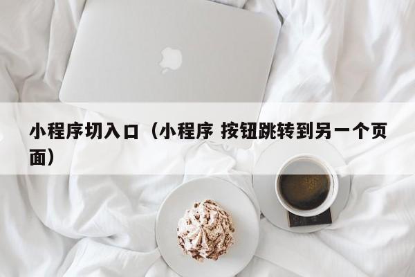 小程序切入口（小程序 按钮跳转到另一个页面）